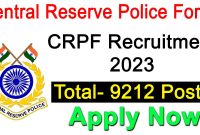 Great opportunity to get a job in the Central Reserve Police Force, See Full Details