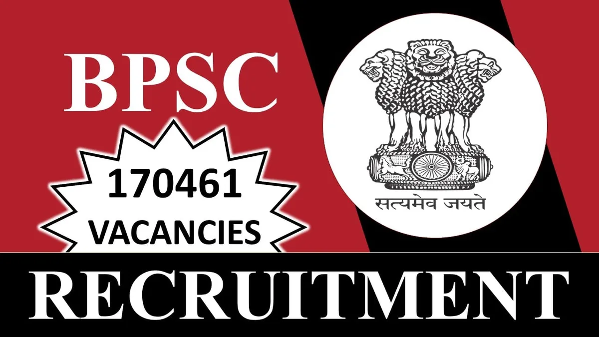BPSC Recruitment 2023 - Bihar Public Service Commission(BPSC)