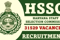 HSSC Recruitment 2023 - Haryana Staff Selection Commission(HSSC)