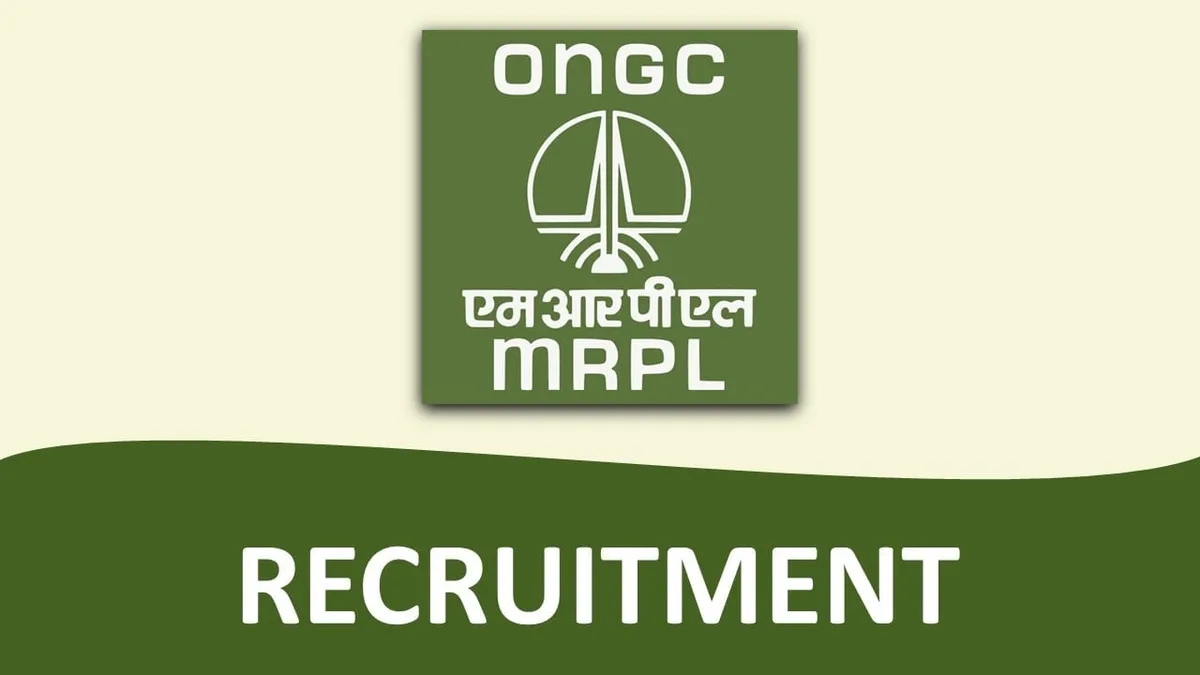 MRPL Recruitment 2023 - Mangalore Refinery and Petrochemicals Limited(MRPL)