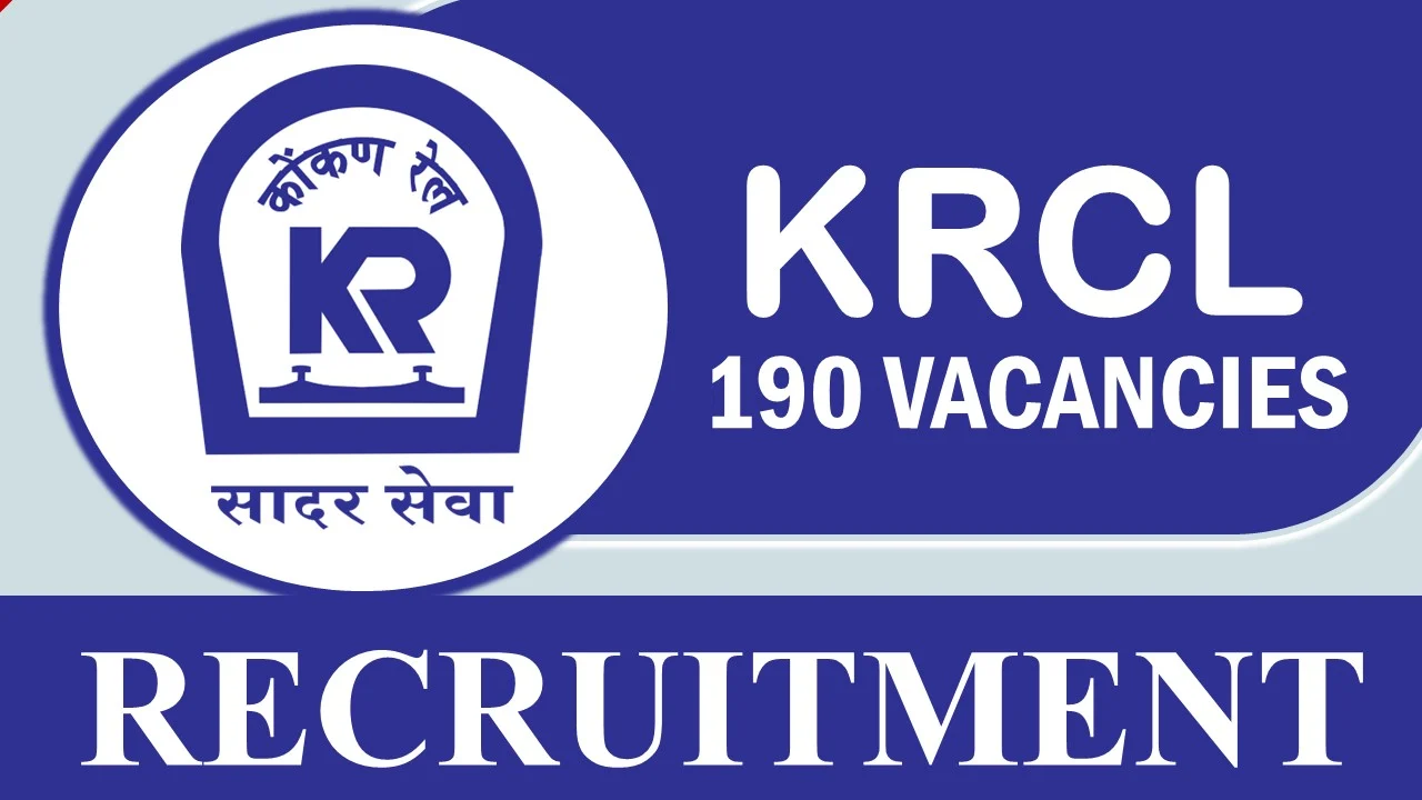 कोंकण रेलवे कॉर्पोरेशन लिमिटेड में निकली नई भर्ती 10व़ी पास कर सकते है आवेदन