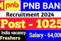 पंजाब नेशनल बैंक में निकली 1000 से अधिक पदों पर भर्ती 25 फरवरी तक कर सकते है अपना आवेदन